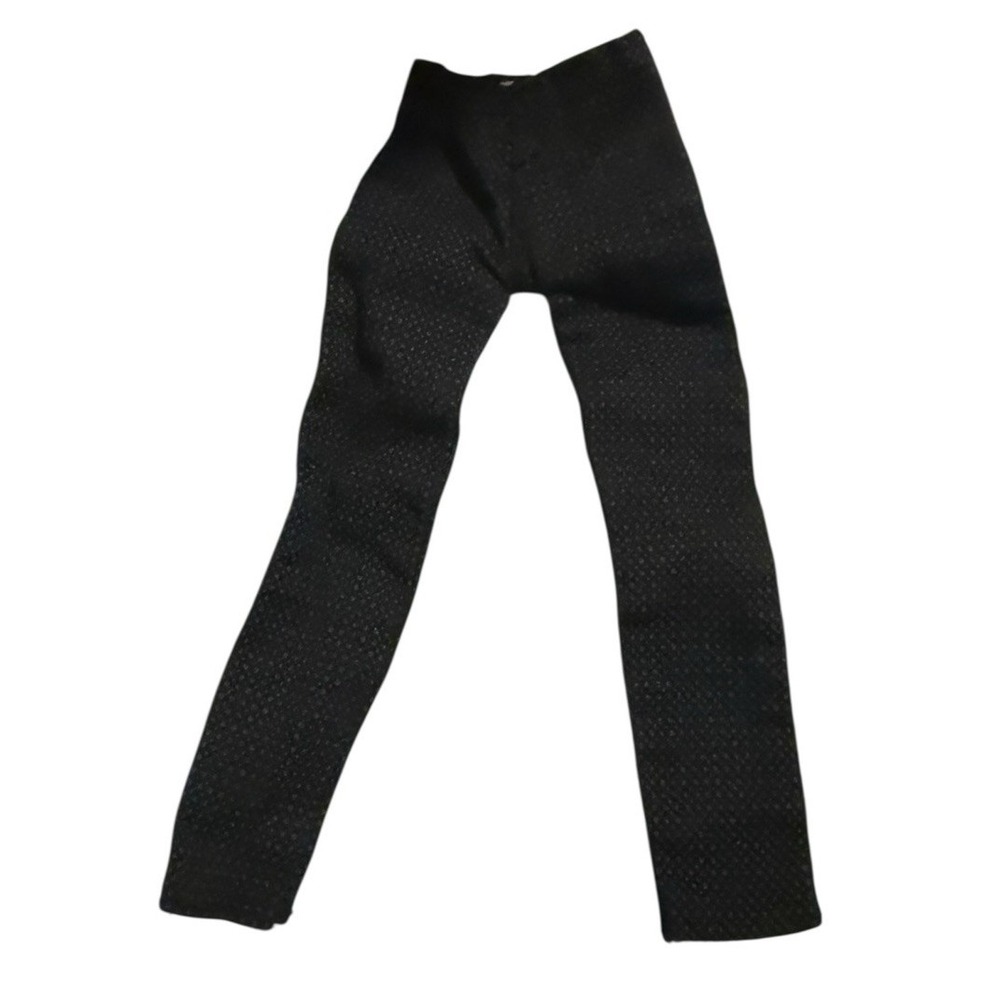 Vintage Ken Doll Pants Black Barbie Geometric